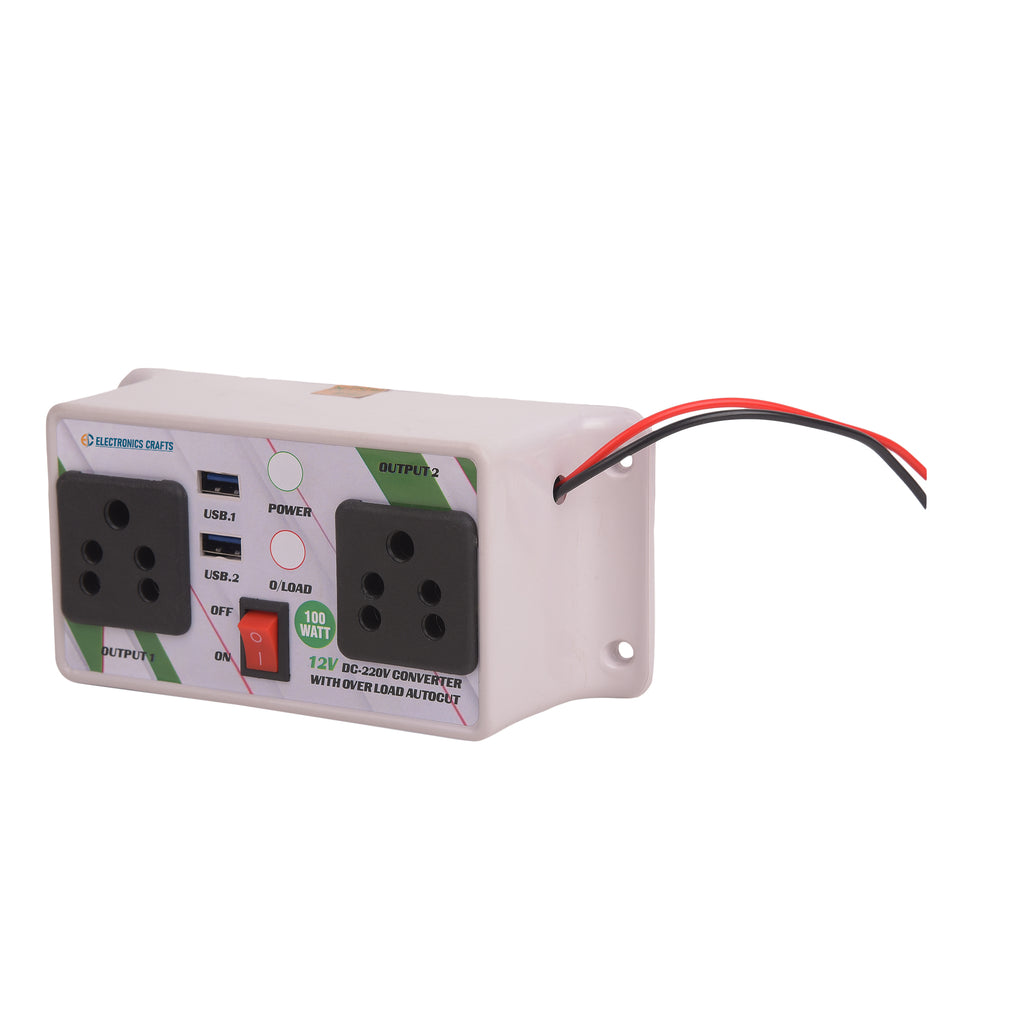 12v 100 watt Dc to ac inverter